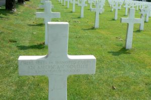 Meuse-American Cemetery in the village of Romagne-sous-Montfaucon, 42km north west