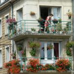 Modern life in Vouziers--the flower city