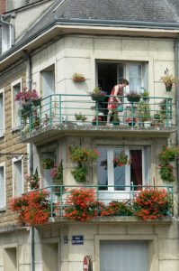 Modern life in Vouziers--the flower city