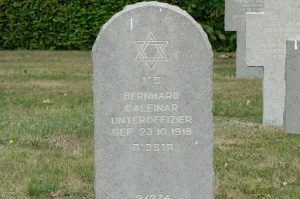 Jewish German officer's grave