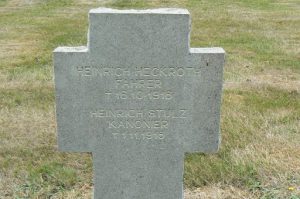Double German grave; one with the same death date as