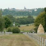View of Grandpre from the Chestres cemetery