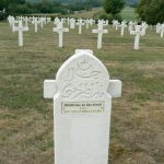 Muslim soldier's grave--probably from Algeria