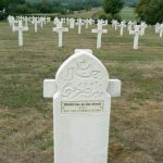 Muslim soldier's grave--probably from Algeria