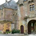 Entrance to the former Grandpre Castle built by the Joyeuse