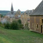 View of the town from the citadel or Joyeuse castle