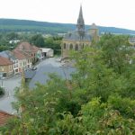 Over view of Grandpre with church of St Medard, 13-17th