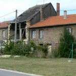 Argonne-Meuse Region: Village of Marcq derelict buildings