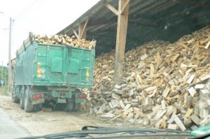 Argonne-Meuse Region: Village of Le Morthomme has one commercial business--firewood