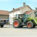 Argonne-Meuse Region: Champigneulle village with modern equipment