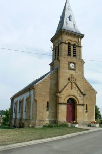 Argonne-Meuse Region: Champigneulle village church