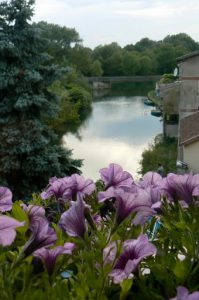 Along the Meuse River in Dun-sur-Meuse