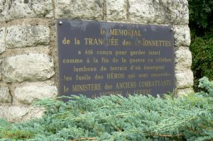 Memorial Trench of the Bayonets  On June 12, 1916 Germans