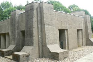 Dramatic chilling design of the memorial