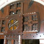 Entry door to the ossuary