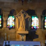 Altar in the chapel of the ossuary