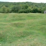 Adjacent to the French National Cemetery are some acres of