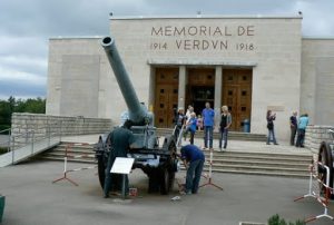 Entrance at  Fleury-devant-Douaumont Museum near Verdun; read more: http://www.cheminsdememoire.gouv.fr/page/affichelieu.php?idLieu=3091&idLang=en