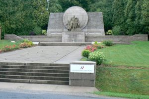 Monument dedicated to Andre Maginot, designer of the Maginot LIne