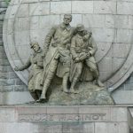 Monument dedicated to Andre Maginot, designer of the Maginot LIne