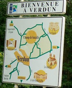 Welcome to the city of Verdun. (I did not visit