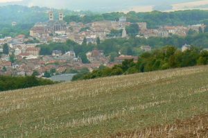 Overview of Verdun from National Necropolis in Faubourg