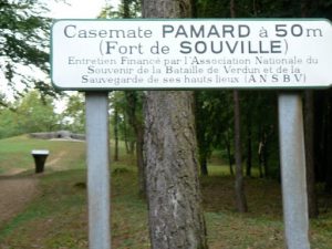 Pamard casement memorial park sign. This one was part of