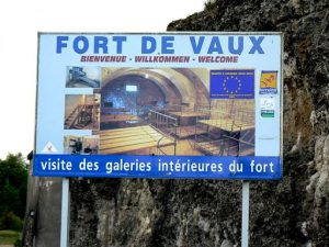 The Vaux Fort was a huge fortified military bunker 'city'