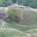 Rear view of a Pamart cloche (casement) or 'pill box',