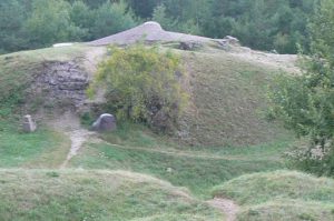 Rear view of a Pamart cloche (casement) or 'pill box',