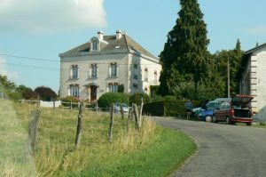 Country mansion near Romagne-sous-Montfaucon village in the Meuse River valley