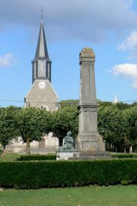 Argonne-Meuse Region: Montfaucon d'Argonne Village World War 1 memorial,