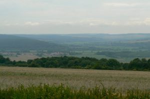 Argonne-Meuse Region: above Sivry-sur-Meuse Village on a high hill called