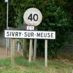 The small village of Sivry-sur-Meuse lies along the Meuse River
