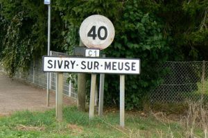 The small village of Sivry-sur-Meuse lies along the Meuse River