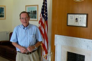 Meuse-American Cemetery superintendant Joseph P. Rivers has many stories to