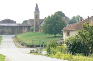 Meuse-Argonne region--village of Landres, now peaceful, once a raging battlefield