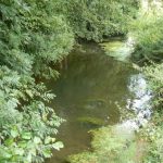 The small St Georges River flows through the village