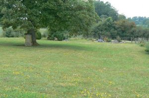 St George cemetery; there are no grave markers in the