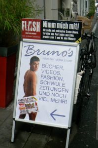 Bruno is one of the largest gay publishers and video/booksellers;