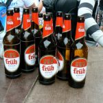 The most popular refresher--Fruh beer from Cologne