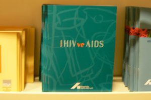 HIV information at AIDS Hilfe