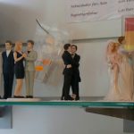 Wedding cake figures at Checkpoint, the main LGBT store in