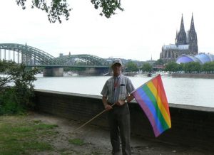 GlobalGayz' Richard Ammon in Cologne for the Games, July 31-Aug