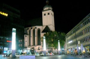 Church at night