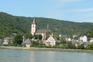 Village and church