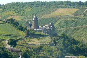 Bacharach castle is over 1000 years old; now a youth