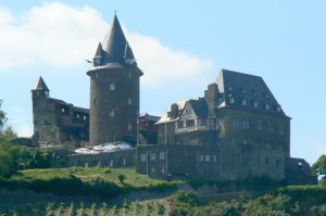 Castle above Bacharach village