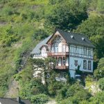 Beautiful half-timbered German style house, probably a guesthouse