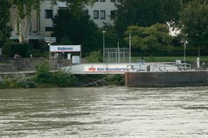 Arriving in Koblenz